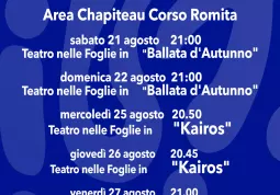 Area Chapiteau corso Romita